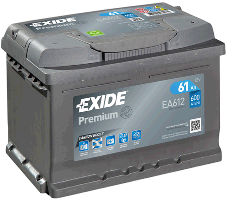 Аккумулятор EXIDE арт. EA612